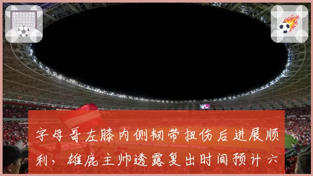 字母哥左膝内侧韧带扭伤后进展顺利,雄鹿主帅透露复出时间预计六月底